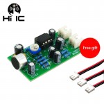 Microphone Pickup Audio Microphone Amplifier Module Dual Track Output Gain Adjustable DC 12V 3.5mA  MIC Sound Voice