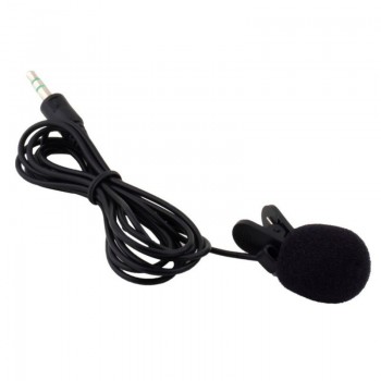 Hands Free Tie Lapel Lavalier Clip on Microphone Lecture Teaching Notebook Amplifier Microphone EDAL