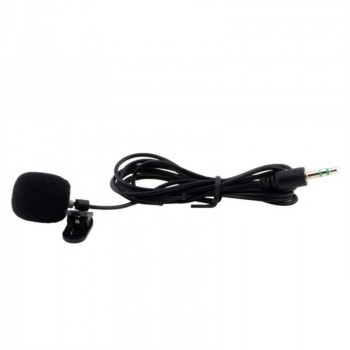 Hands Free Tie Lapel Lavalier Clip on Microphone Lecture Teaching Notebook Amplifier Microphone EDAL