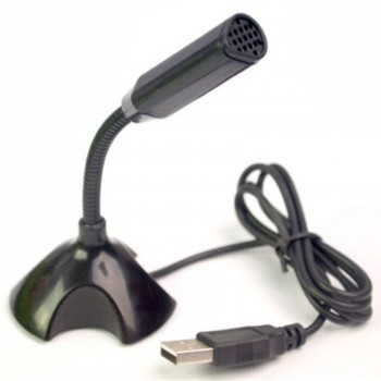 Studio Speech Mini USB Microphone Stand Mic With Holder For Microfono Computer Microphones For PC Laptop Microphone Accessories