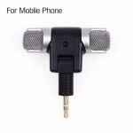 EDAL Mini 3.5mm Microphone Stereo Mic For Recording Mobile Phone Studio For Laptop Microphone