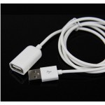 1pcs USB 2.0 Male to Female Extension Data 50cm 1M Extender Charge Extra Cable for iPhone 4 5 6 Plus For Samsung S6 Note4