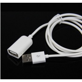 1pcs USB 2.0 Male to Female Extension Data 50cm 1M Extender Charge Extra Cable for iPhone 4 5 6 Plus For Samsung S6 Note4