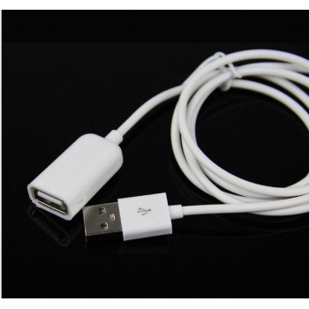 1pcs USB 2.0 Male to Female Extension Data 50cm 1M Extender Charge Extra Cable for iPhone 4 5 6 Plus For Samsung S6 Note4