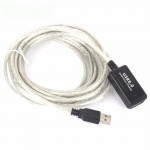 20M/15M/10M/5M USB2.0 Male to Female Active Repeater Extension Extender Cable Cord M/F
