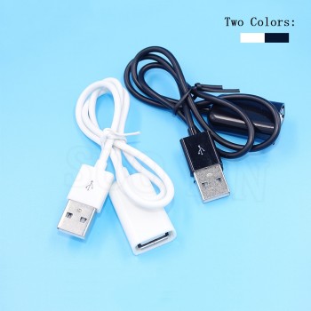 USB 2.0 Extension Cable Adapter Connector 50cm amp;100cm Male to Female Data Sync Cord Cable Cord Wire For PC Laptop Computer-25