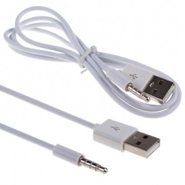 Onsale 1pc 100cm Audio Male to USB Male Cable 3.5 AUX Audio Male Plug Jack to USB 2.0 Male Charge Cable Adapter Cord