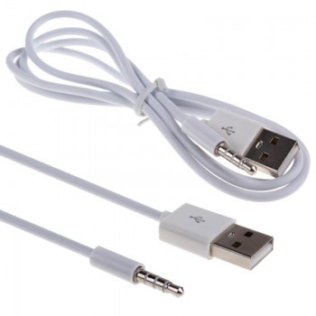 Onsale 1pc 100cm Audio Male to USB Male Cable 3.5 AUX Audio Male Plug Jack to USB 2.0 Male Charge Cable Adapter Cord