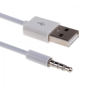 Onsale 1pc 100cm Audio Male to USB Male Cable 3.5 AUX Audio Male Plug Jack to USB 2.0 Male Charge Cable Adapter Cord