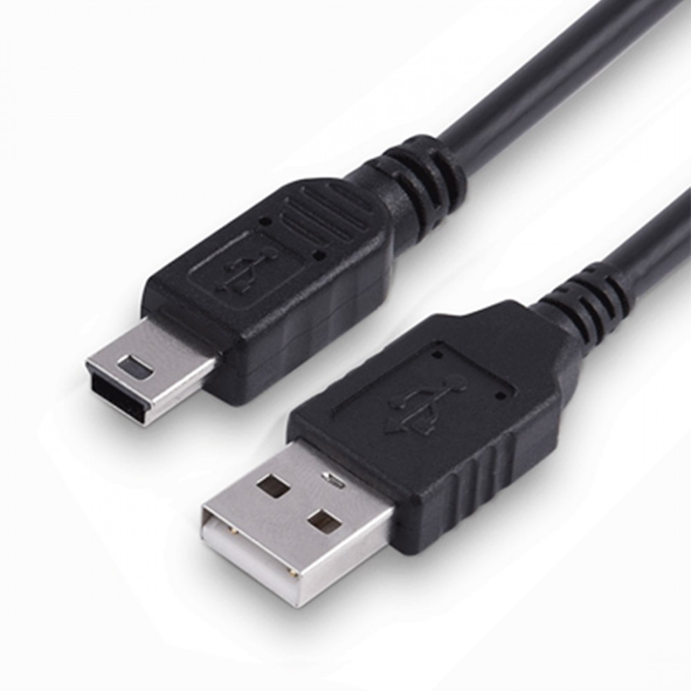 Marsnaska Phone Adapter 50cm Mini USB 2.0 A Male to Mini 5 Pin B Charge Data Cable Adapter For MP3 Mp4 Player Digital Camera
