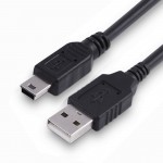 Marsnaska Phone Adapter 50cm Mini USB 2.0 A Male to Mini 5 Pin B Charge Data Cable Adapter For MP3 Mp4 Player Digital Camera
