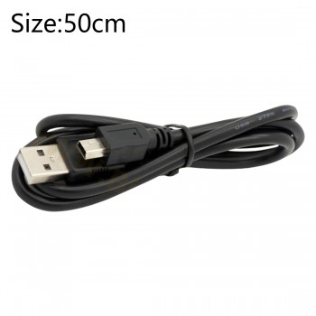 Marsnaska Phone Adapter 50cm Mini USB 2.0 A Male to Mini 5 Pin B Charge Data Cable Adapter For MP3 Mp4 Player Digital Camera