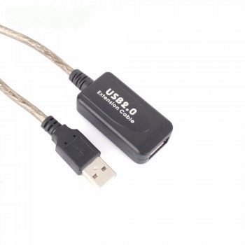 USB 2.0 extension cable 20M/15M/10M/5M Male to Female Active Repeater Extension Extender Cable Cord USB Adapter For Laptop PC