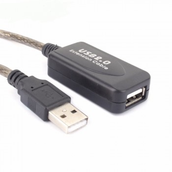 USB 2.0 extension cable 20M/15M/10M/5M Male to Female Active Repeater Extension Extender Cable Cord USB Adapter For Laptop PC