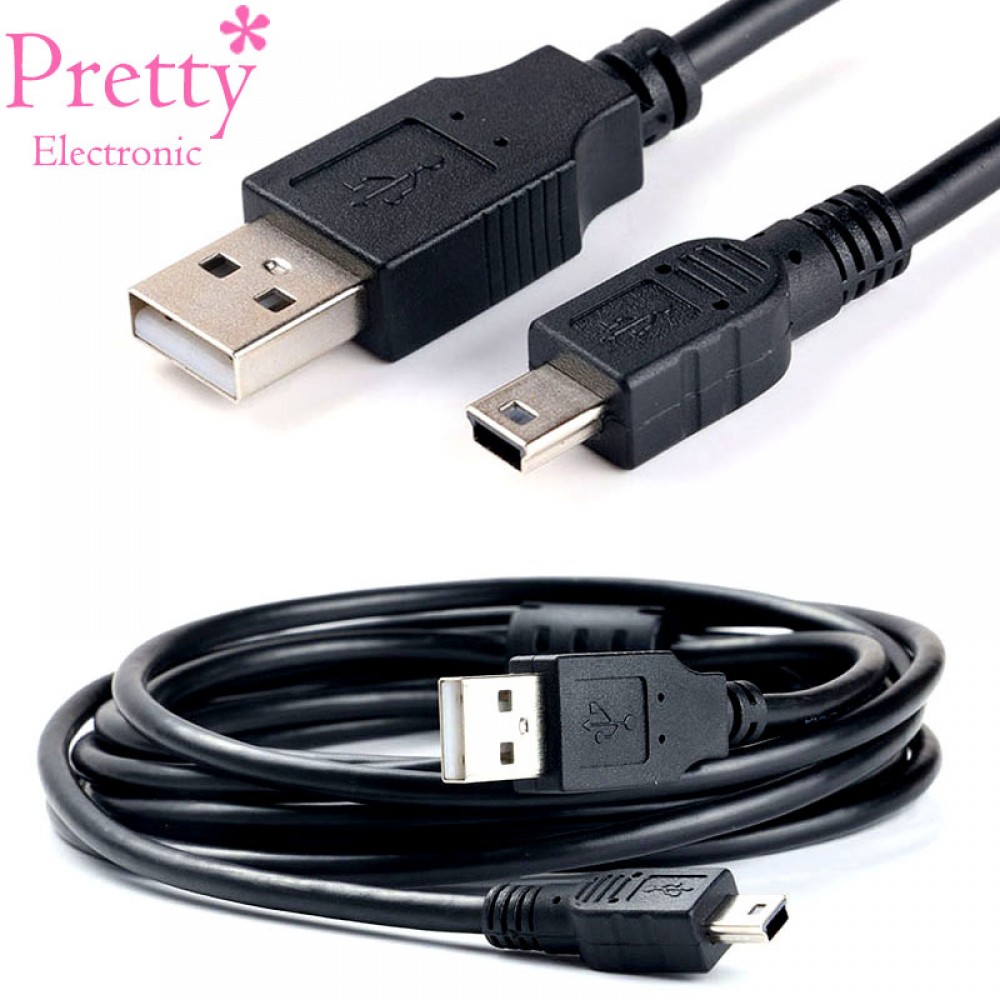 Mini USB to USB Fast Data Charger Cable for MP3 MP4 Player Car DVR GPS Digital Camera HDD mini usb data 0.3m 0.5m 1.5m 1m 3m 5m