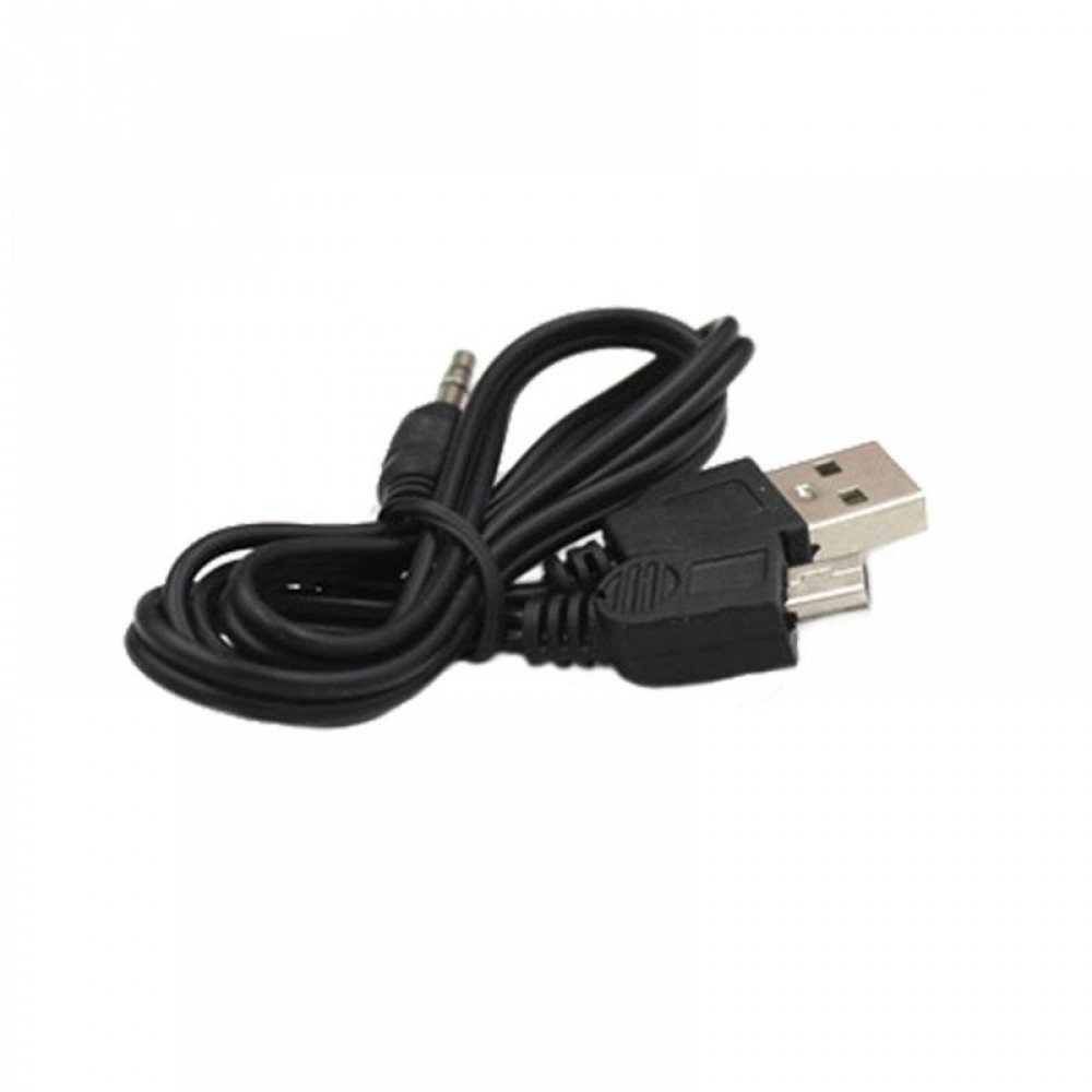 Hot Sell Data Cable 2 in 1USB Cable Jack 3.5mm AUX Cable USB Male Mini USB 5 Pin Charge for Bluetooth Player Portable Speaker amp;