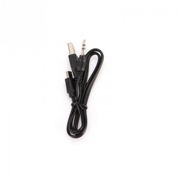 Hot Sell Data Cable 2 in 1USB Cable Jack 3.5mm AUX Cable USB Male Mini USB 5 Pin Charge for Bluetooth Player Portable Speaker amp;