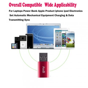 AtoB USB 3.0 Male To Type C 3.1 Female Adapter Fast Data Sync Charger USB C Type-c Converter For Macbook Oneplus Huawei Xiaomi