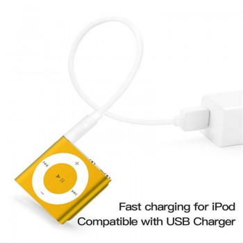 USB AUX Cable 0.25m 0.5m 1m USB to Jack 3.5mm Charger Data Cable For Apple iPod Shuffle 4th 5th 6th 7th Jack to USB Cord
