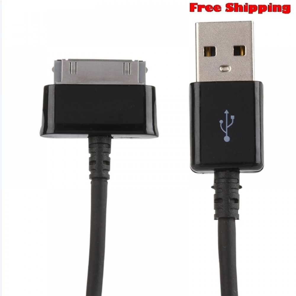 USB Data Cable Charger For Samsung Galaxy Tab 2 10.1 P5100 P7500 Tablet FOR Smartphone Cellphone Phones  Free Shipping 35