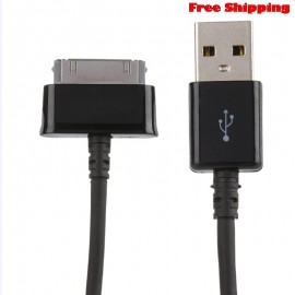 USB Data Cable Charger For Samsung Galaxy Tab 2 10.1 P5100 P7500 Tablet FOR Smartphone Cellphone Phones  Free Shipping 35