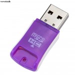 vovotrade High Speed Mini USB 2.0 Micro SD TF T-Flash Memory Card Reader Adapter Factory Price Drop Shipping