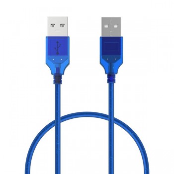High Speed USB 2.0 Data Cable 0.3m 0.5m 1.5m Male To Male USB2.0  Type A Extension Cord For Car MP3 Cameras Hard Disk Cabo