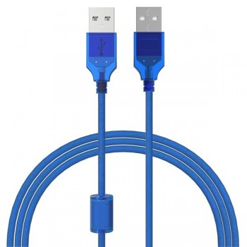 High Speed USB 2.0 Data Cable 0.3m 0.5m 1.5m Male To Male USB2.0  Type A Extension Cord For Car MP3 Cameras Hard Disk Cabo
