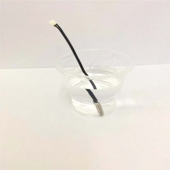 free delivery 1pcs 1 m NTC thermistor temperature sensor waterproof probe wire 10 K 1% 3950 black
