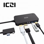 ICZI Surface Dock Hub with HDMI DP Ethernet Lan port USB 2.0/3.0 Port Docking Station for Microsoft Surface Pro 4 5 6