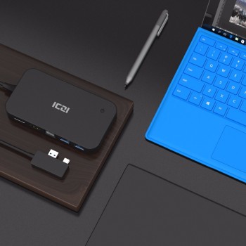 ICZI Surface Dock Hub with HDMI DP Ethernet Lan port USB 2.0/3.0 Port Docking Station for Microsoft Surface Pro 4 5 6