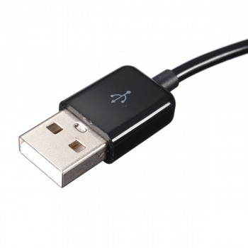 LEORY Mini USB Cable Coiled USB A Type Male USB to Mini USB Male 5pin Connector Spiral Stretch Data Cable