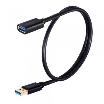 Rovtop USB Extension Cable USB 3.0 Cable For Smart TV PS4 One SSD USB3.0 2.0 to Extender Data Cord Mini USB Extension Cable