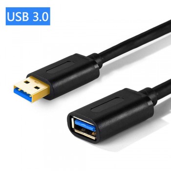 Rovtop USB Extension Cable USB 3.0 Cable For Smart TV PS4 One SSD USB3.0 2.0 to Extender Data Cord Mini USB Extension Cable