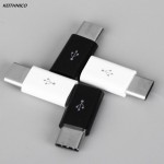 4PCS Mini USB 3.1 Type C Male to Micro USB Female Adapter Converter Connector Charging Data Sync Transfer For Xiaomi Huawei
