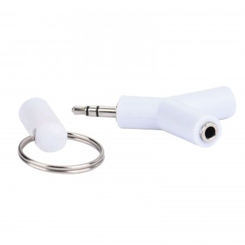 vovotrade Audio Splitter adapter Y Jack Male to 2 Female M/F 3.5mm Stereo Earphone Headphone Headset Mp3 Smartphone Cellphone