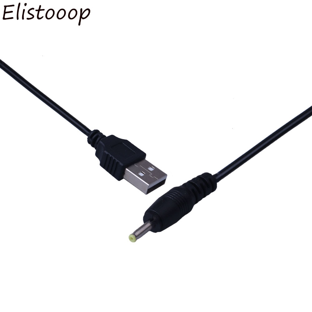 Elistooop 5V 2A AC 2.5mm to DC USB Power Supply Cable Charger Adapter Jack Plug For Tablet