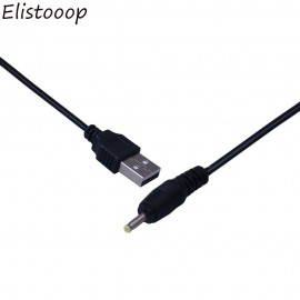 Elistooop 5V 2A AC 2.5mm to DC USB Power Supply Cable Charger Adapter Jack Plug For Tablet