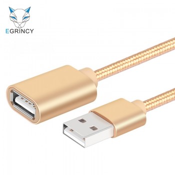 EGRINCY USB 2.0 Extension Cable High Speed Male To Female USB 2.0 Cable Extender Data Sync Cord Cable Transfer For PC Laptop TV