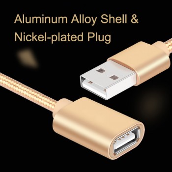 EGRINCY USB 2.0 Extension Cable High Speed Male To Female USB 2.0 Cable Extender Data Sync Cord Cable Transfer For PC Laptop TV