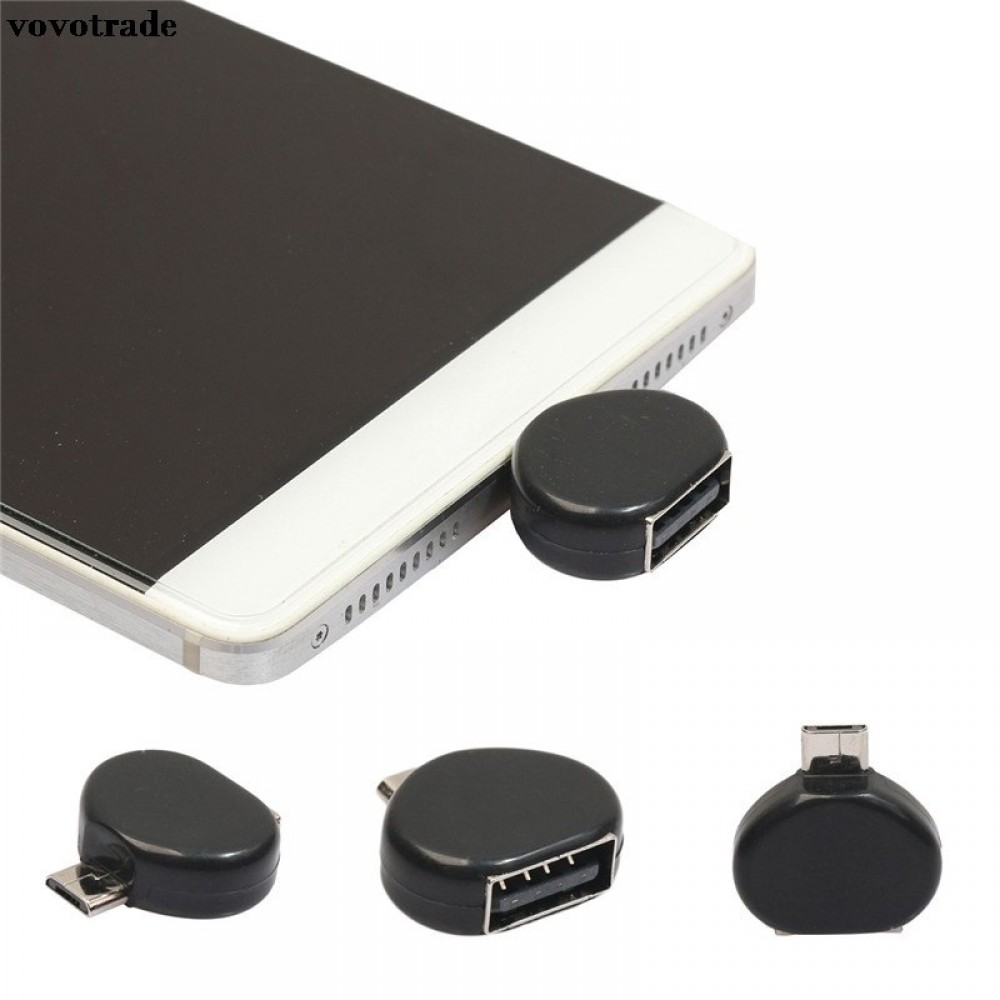 vovotrade 2018 New Micro USB Male to USB 2.0 Adapter OTG Converter For Android Tablet Phone Drop Shipping