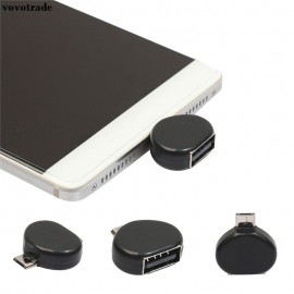 vovotrade 2018 New Micro USB Male to USB 2.0 Adapter OTG Converter For Android Tablet Phone Drop Shipping