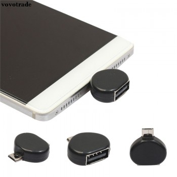 vovotrade 2018 New Micro USB Male to USB 2.0 Adapter OTG Converter For Android Tablet Phone Drop Shipping