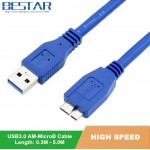 USB 3.0 A Male AM to Micro B USB 3.0 Micro B Male USB3.0 Cable 0.3m 0.6m 1m 1.5m 1.8m 3m 5m 1ft 2ft 3ft 5ft 6ft 10ft 1 3 5 Meter