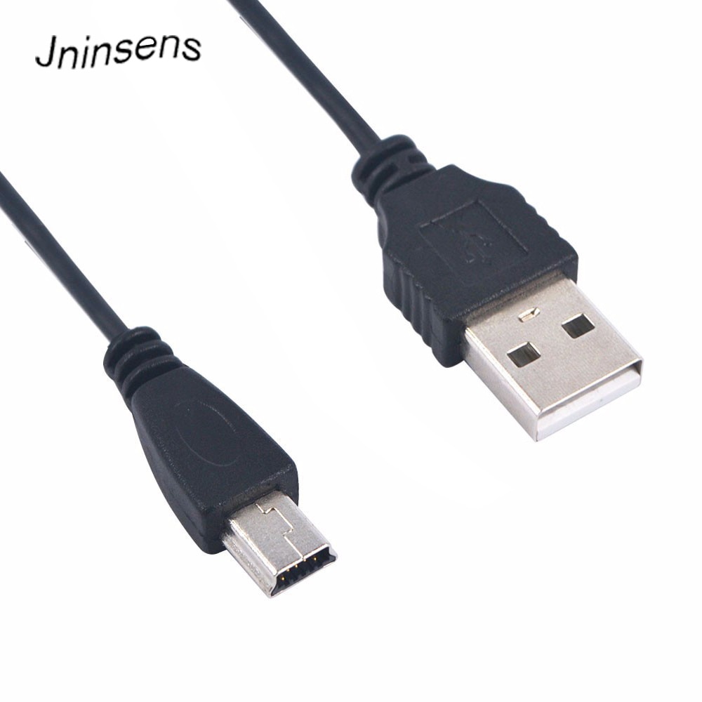 Hot Sale 80cm USB 2.0 A Male To Mini 5 Pin B Data Charger Charging Cable Cord Adapter 5TLR Mini USB Adapter for MP3 MP4 Player