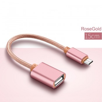 EGRINCY OTG Adapter Micro USB To USB 2.0 Converter OTG Cable For Android Galaxy S3/4 S5 Xiaomi Tablet Pc To Flash Mouse Keyboard