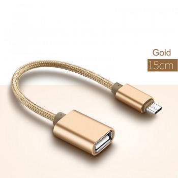 EGRINCY OTG Adapter Micro USB To USB 2.0 Converter OTG Cable For Android Galaxy S3/4 S5 Xiaomi Tablet Pc To Flash Mouse Keyboard