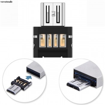 vovotrade 2018 NEW Mini USB 2.0 Micro USB OTG Converter Adapter Cellphone TO US Factory Price  Drop Shipping Drop Shipping