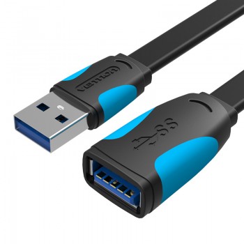 Vention USB3.0 Extension Cable Fast Speed 3.0USB Cable Male to Female 0.5m 1m 2m 3m USB Data Sync Transfer Extender Cable For PC