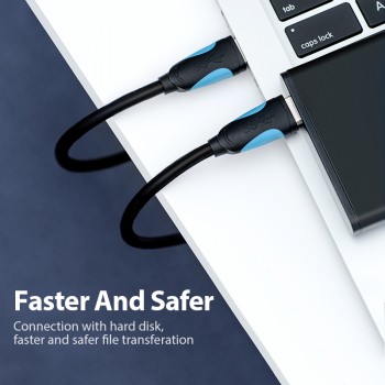 Vention USB to USB Male to Male 2.0 3.0 Extension Cable High Speed USB3.0 Data Cable For HDD Car Radiator Webcom Cable Extender
